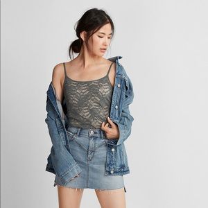 Express Best Loved Lace Bra Cami Size Small